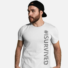 Load image into Gallery viewer, Unisex &#39;#ISURVIVED&#39; T-Shirt
