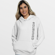 Load image into Gallery viewer, Unisex Hoodie &#39;#ISURVIVED&#39;
