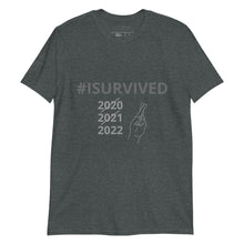 Load image into Gallery viewer, Phrase T-Shirt &#39;#ISURVIVED 2020/2021&#39;
