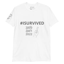 Load image into Gallery viewer, Phrase T-Shirt &#39;#ISURVIVED 2020/2021&#39;
