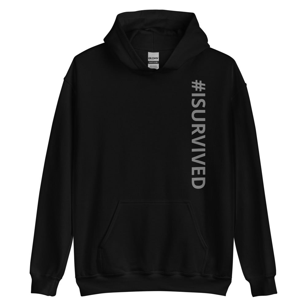 Unisex Hoodie '#ISURVIVED'