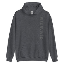 Load image into Gallery viewer, Unisex Hoodie &#39;#ISURVIVED&#39;
