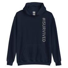 Load image into Gallery viewer, Unisex Hoodie &#39;#ISURVIVED&#39;
